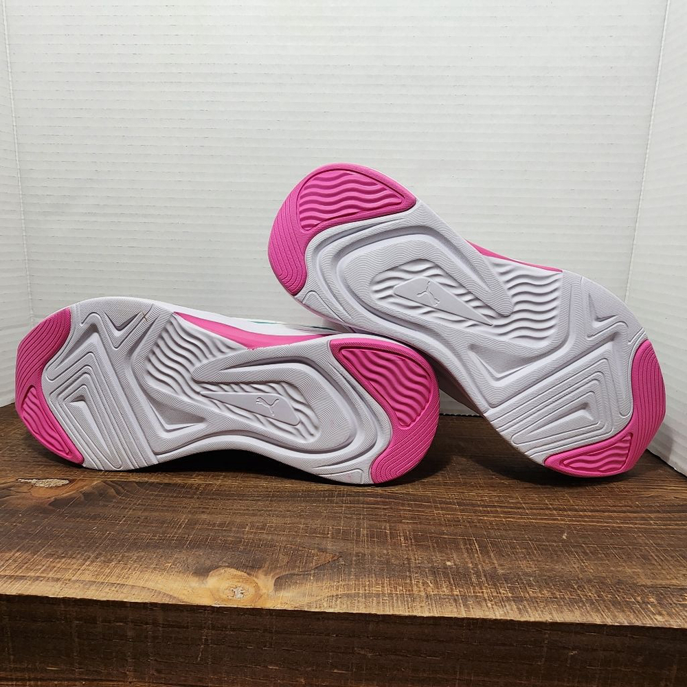 Women's Puma Softride Sneakers, Size 8, White & Pink - New whitout tags - Picture 2 of 11